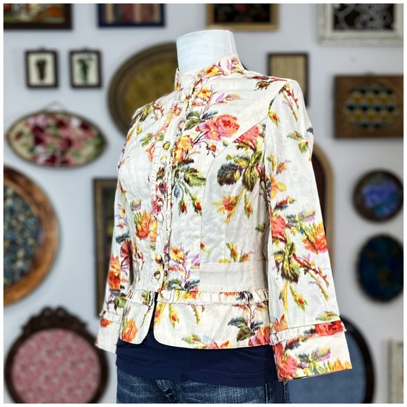 2005 Anthro “Tapestry Jacket” by Elevenses - Picture 7 of 15